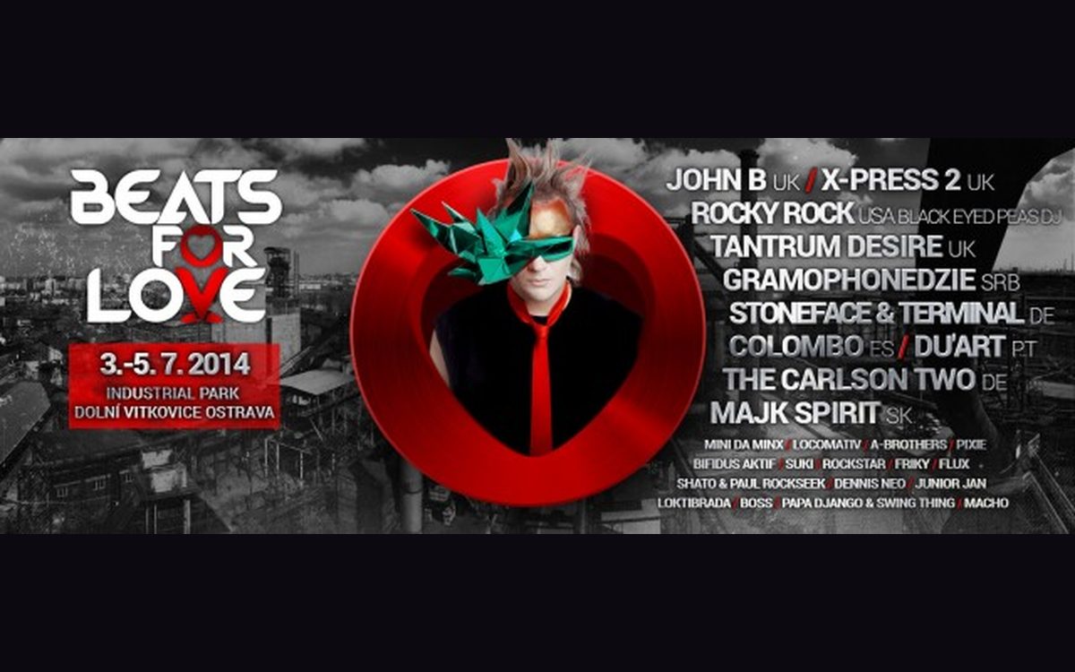 Beats for Love 2014, Dolní Vítkovice Ostrava